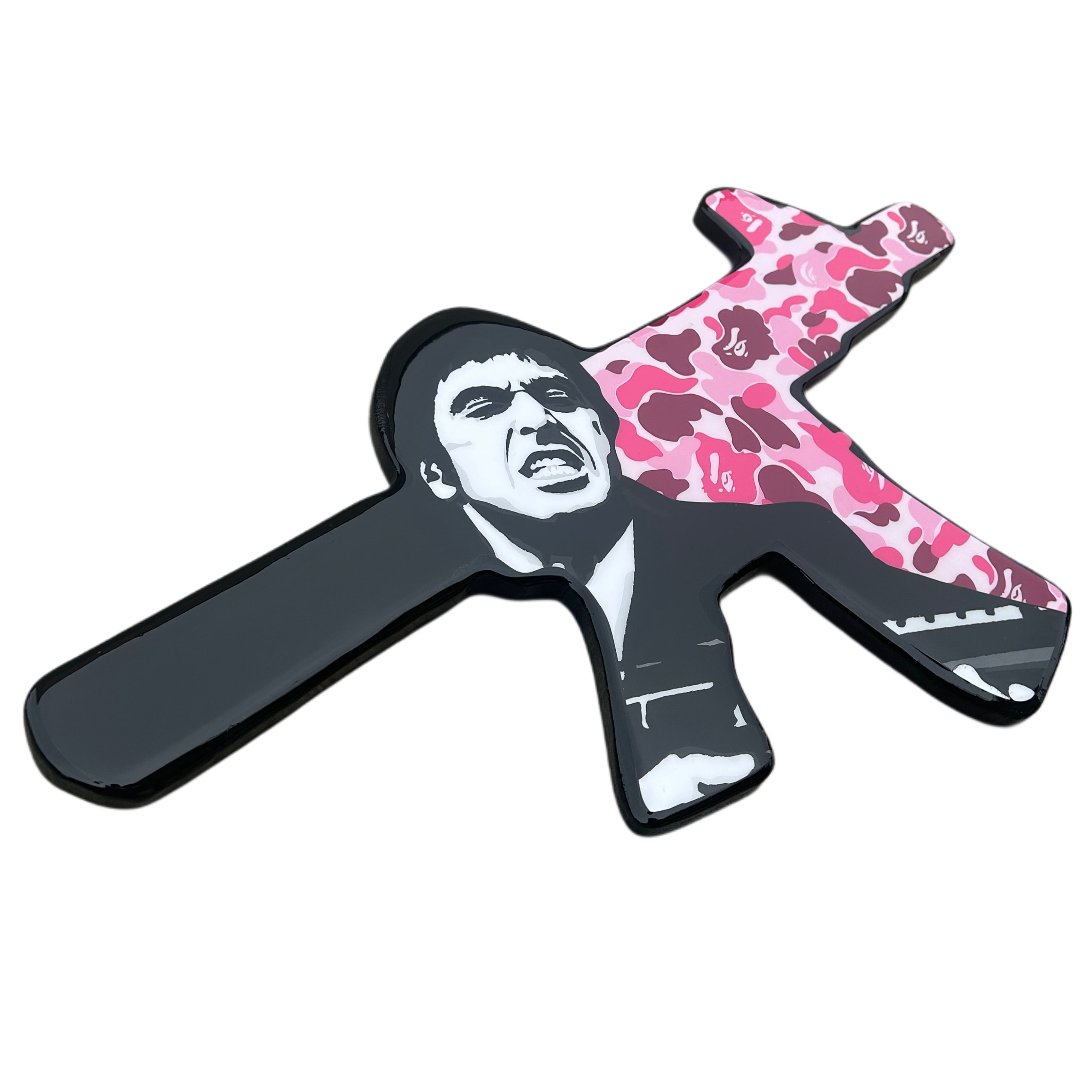 SCARFACE PINK CAMO - 50CM W