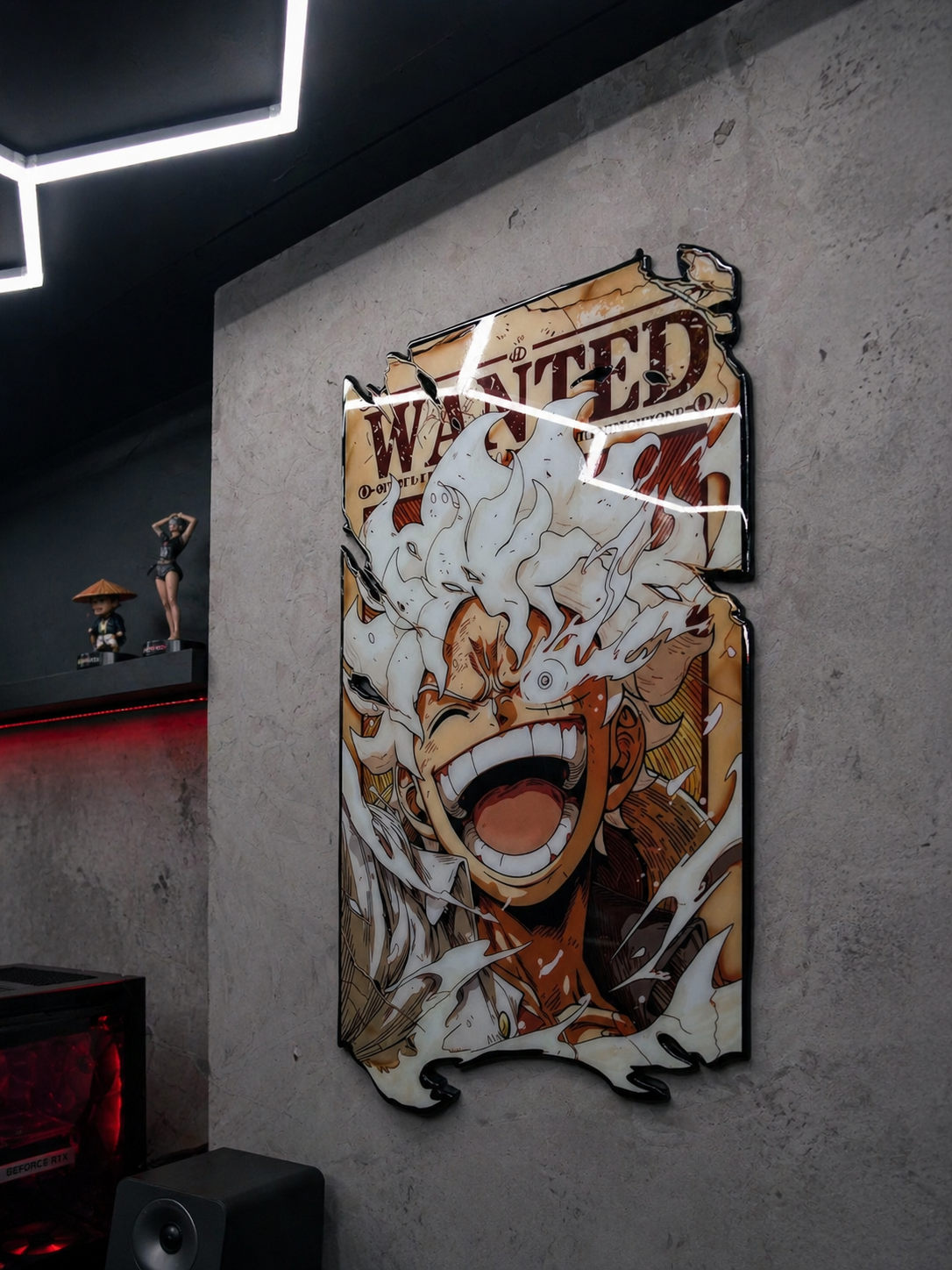 LUFFY WALL ART - 50 CM H