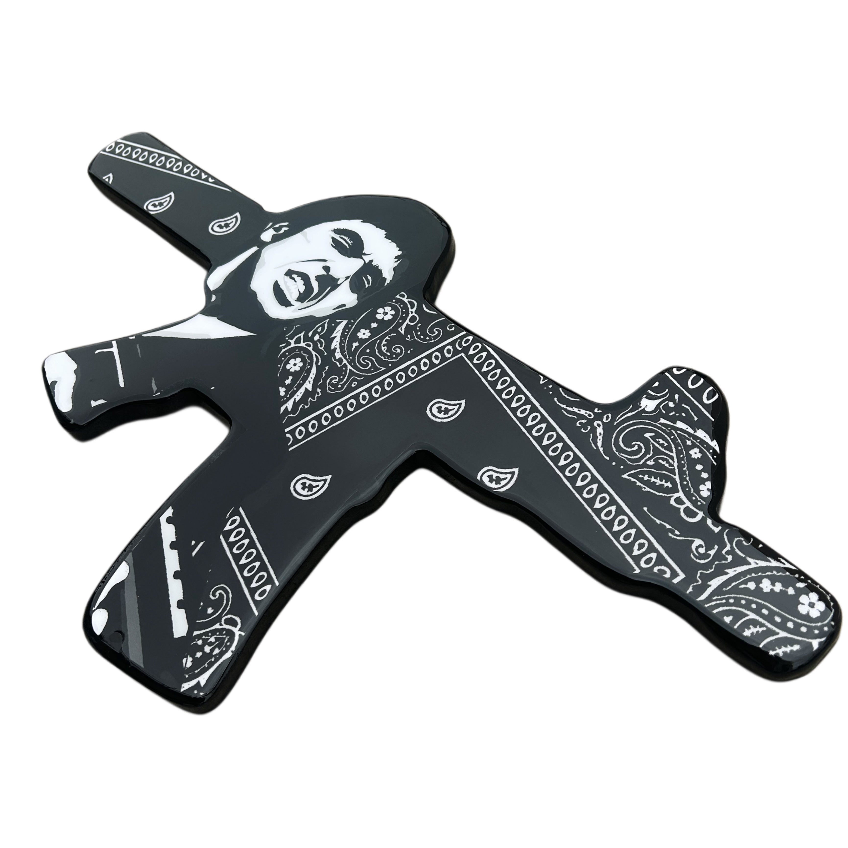 SCARFACE BLACK BANDANA - 5OCM W
