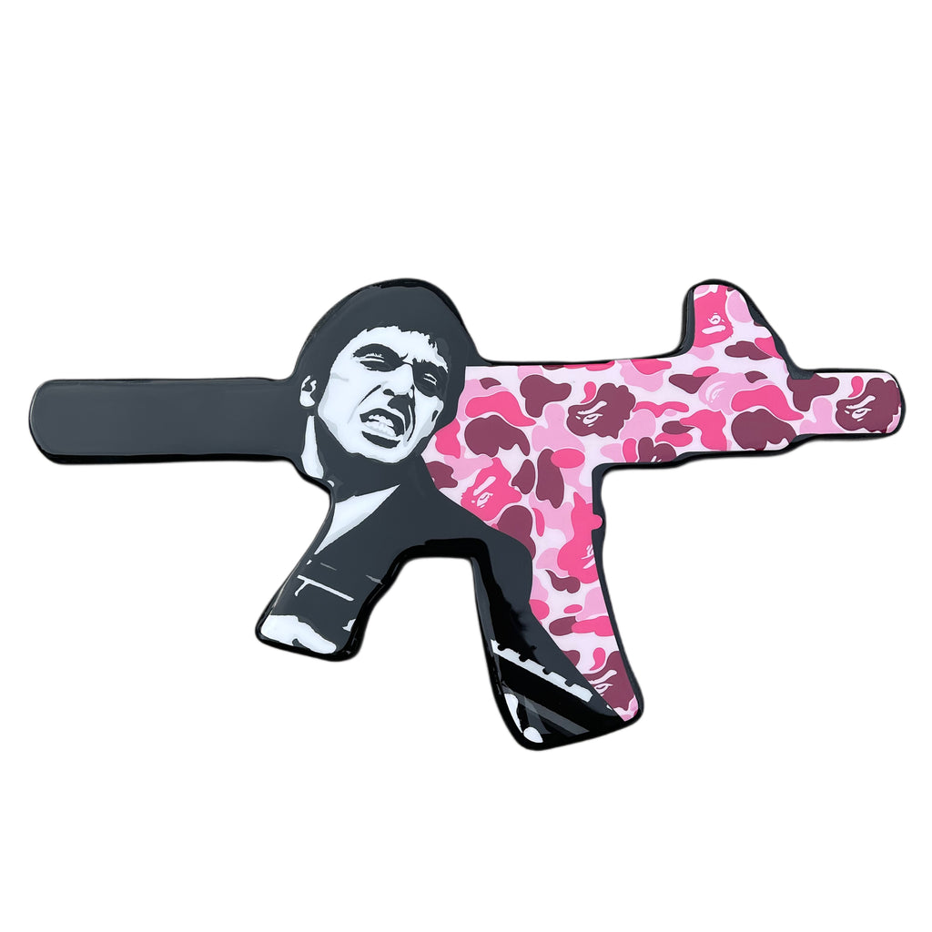SCARFACE PINK CAMO - 50CM W