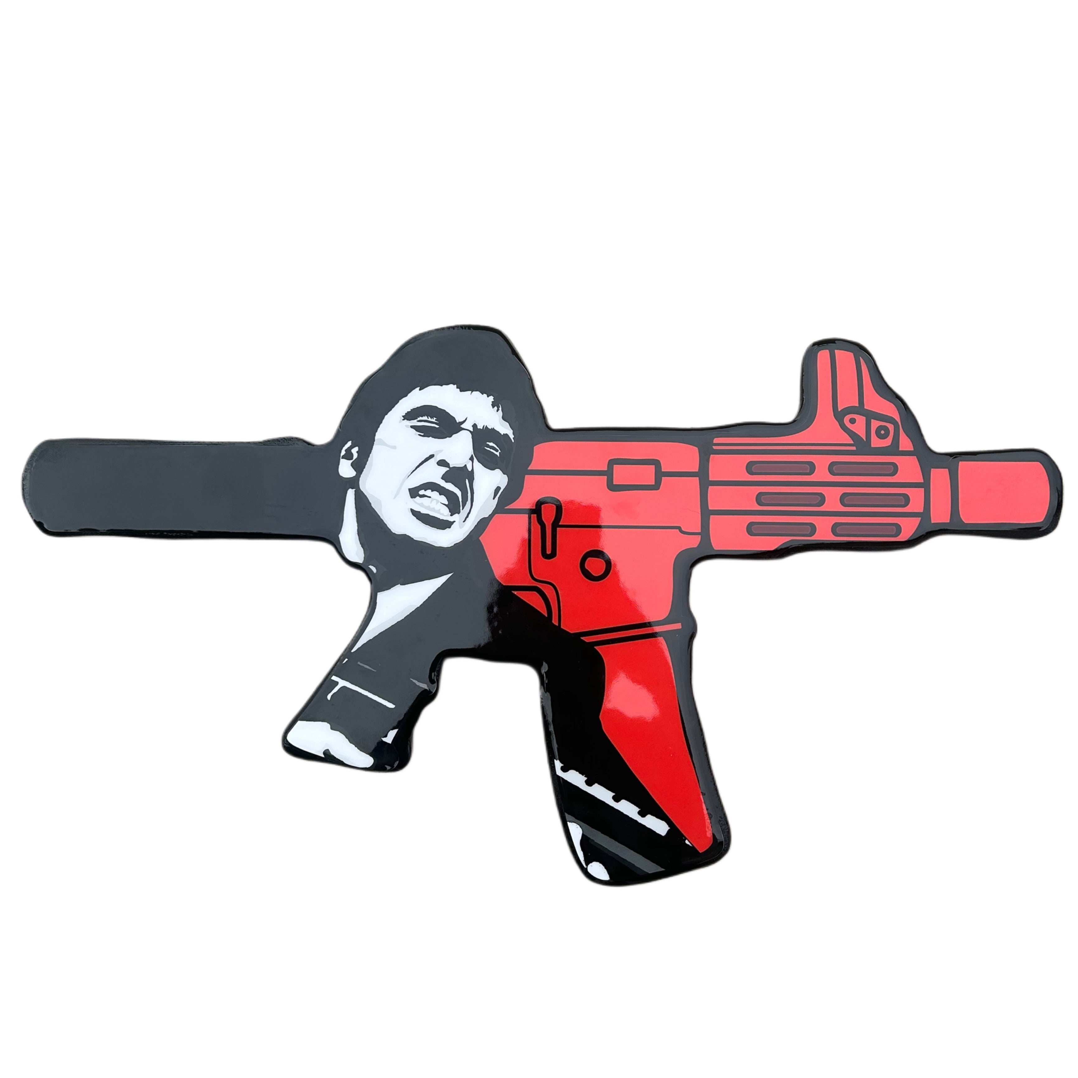 SCARFACE RED N.2 - 50CM W